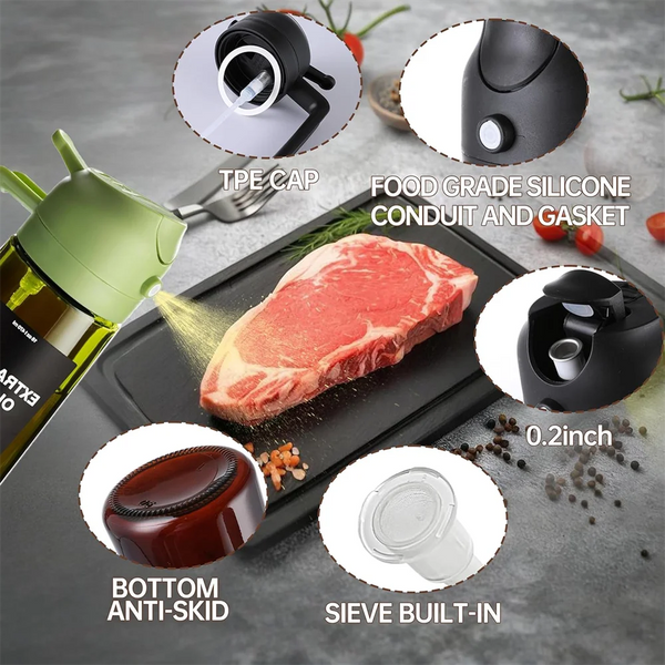 Precision Glass Oil Spray Bottle